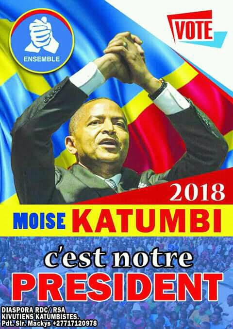 Moise Katumbi depuis les Etats-unis » nous sensibilisons pour avoir des vraies elections, pas comme le fausse qu’ils preparent