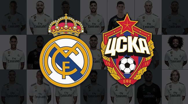 Notes : Real Madrid – CSKA Moscou