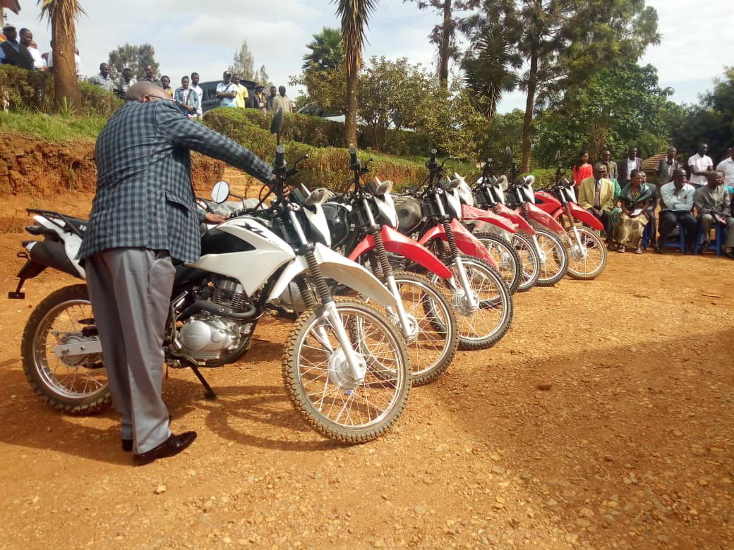 NORD-KIVU : La ville de Butembo dotée de 9 motos par le président de la République