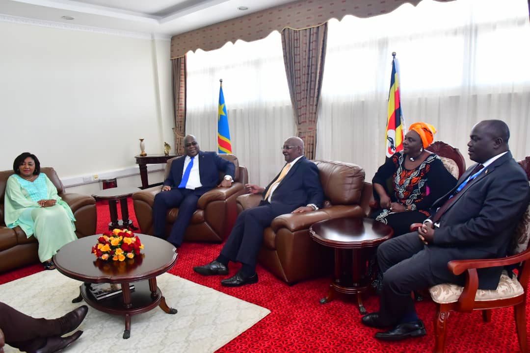 RDC – Ouganda: Tshisekedi chez Museveni pour faire appel au rétablissement de la Paix dans l’Est du Pays