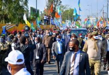 Goma : Félix Tshisekedi hué par une poignée de manifestants !