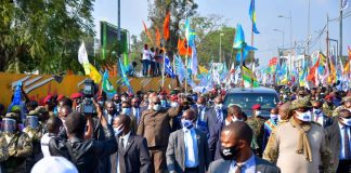 Goma : Félix Tshisekedi hué par une poignée de manifestants !