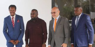 Tanganyika : Malta David Forrest, président directeur général du Groupe Forrest International était ce mercredi l’hôte du Gouverneur Zoé KABILA.