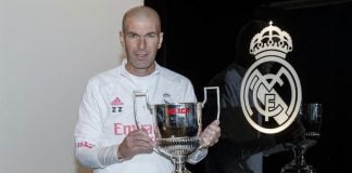 Foot : Zidane élu meilleur entraîneur de la liga 2019-2020 !