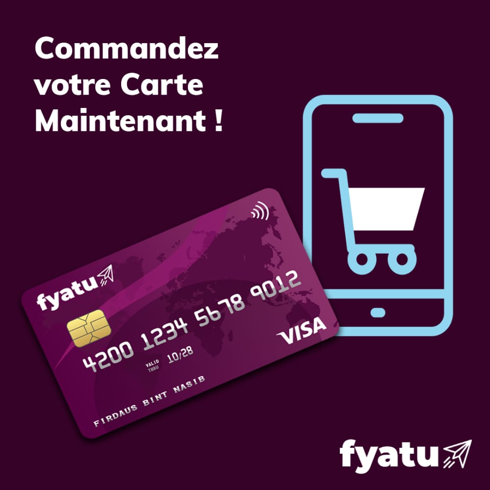 RDC-Finance : FYATU, une meilleure carte VISA avec des avantages énormes 1