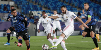 LdC : Real Madrid maîtrise Atlanta Bergame et se qualifie pour les quarts de finale