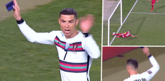 Portugal : La colère de Cr7 après son jet de brassard !