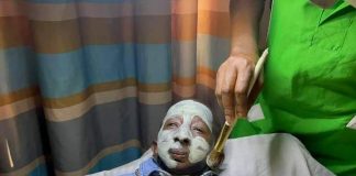 Grand P se fait des soins du visage pour se rendre tout beau (photo)