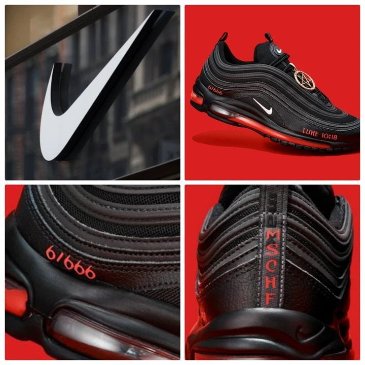 La société Nike porte plainte contre les concepteurs de "Satan Shoes" avec la présence du signe 666 1