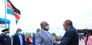 RDC : Tête-à-tête Félix Tshisekedi et le président Kenyan Uhuru Kenyatta !