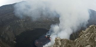 Goma : Bonne nouvelle sur l’état actuel du volcan nyiragongo