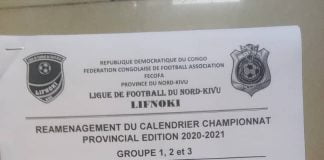 Préliminaires du championnat provincial du Nord Kivu : les équipes du petit nord sont fixées quant au programme