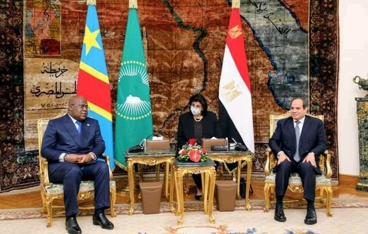RDC : Le voyage du président Félix Tshisekedi en Égypte 1 RDC : Le voyage du président Félix Tshisekedi en Égypte 1