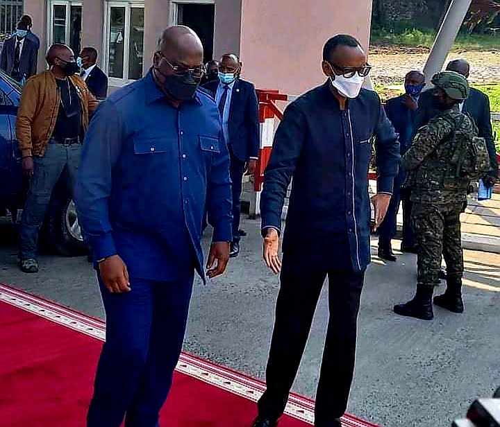 Le chef de l'Etat Félix Tshisekedi de retour à Goma ce soir après une visite au Rwanda ! 2 Le chef de l'Etat Félix Tshisekedi de retour à Goma ce soir après une visite au Rwanda ! 2