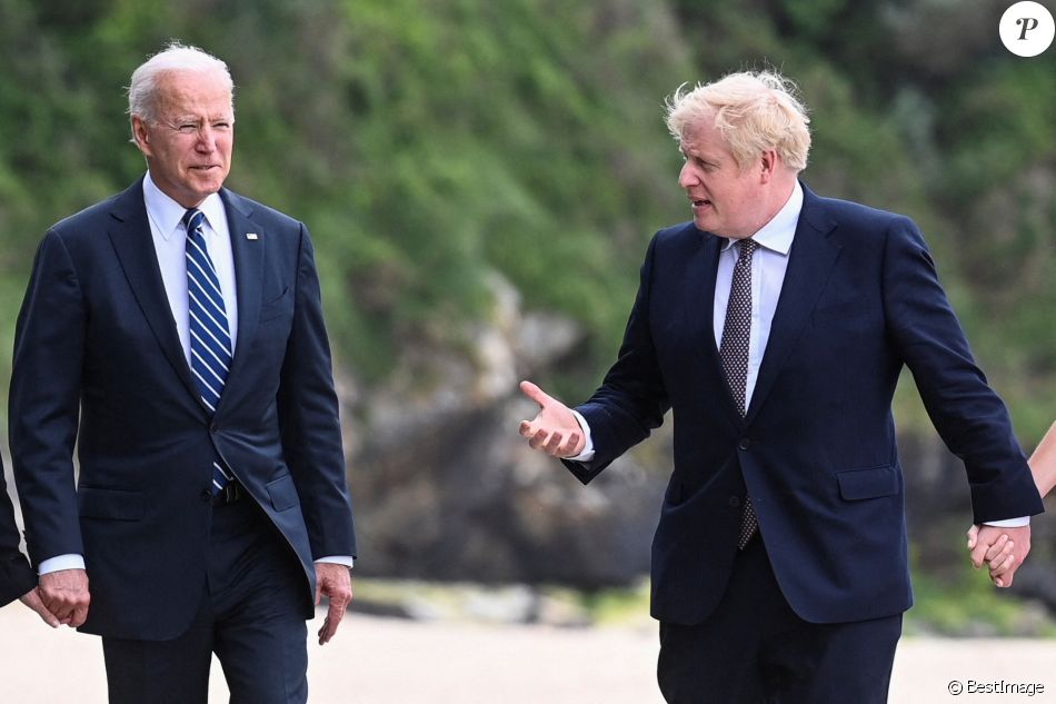 Le drôle de compliment du président Américain Joe Biden adressé au premier ministre Britannique Boris Johnson ! 1