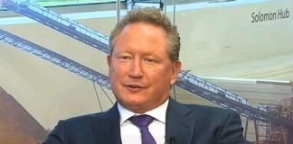 RDC : Le milliardaire Andrew Forrest annonce un investissement de plus de 20 milliards de dollars et 100.000 emplois à créer en RDC