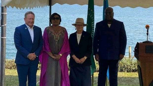 RDC : Le chef de l'Etat Félix Tshisekedi s'est entretenu avec le milliardaire Andrew Forrest à Goma 1