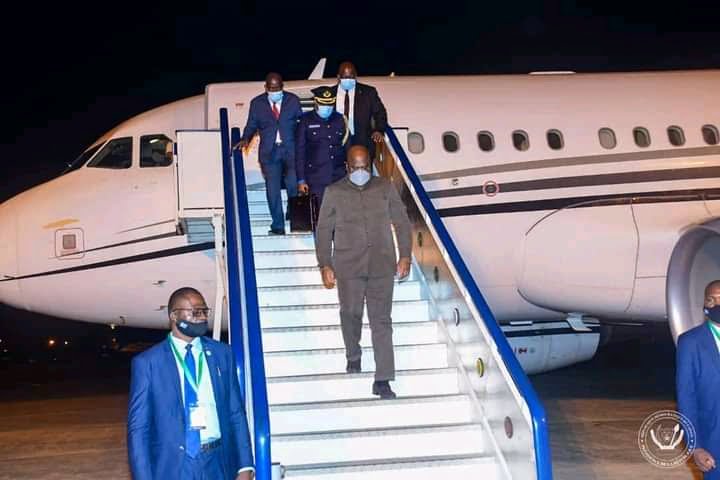 Flash info : Le président de la République Félix Tshisekedi est arrivé hier soir à Maputo 1 Flash info : Le président de la République Félix Tshisekedi est arrivé hier soir à Maputo 1