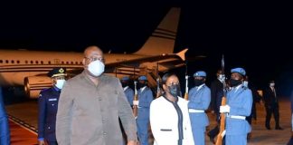 Flash info : Le président de la République Félix Tshisekedi est arrivé hier soir à Maputo
