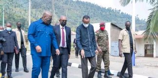 Flash info : Félix Tshisekedi à Rubavu avec le président Rwandais Paul Kagame