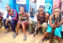 Beni : Six bandits à mains armées arrêtés par la police