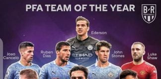 Officiel-Premier League : Voici l’équipe type de la saison
