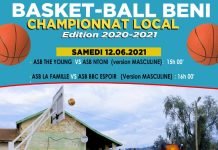 Beni – Basket Ball : La troisième journée se joue ce week-end