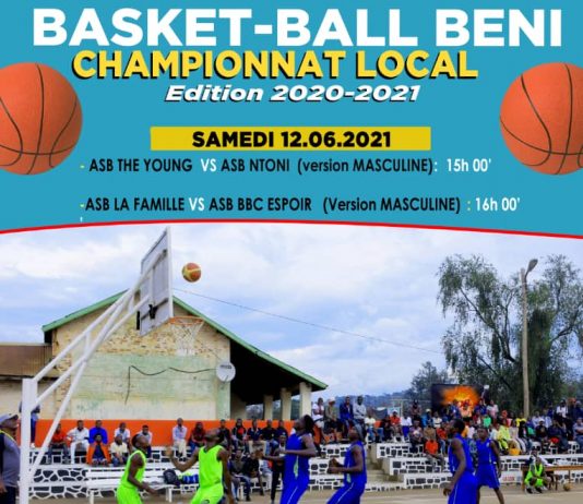 Beni – Basket Ball : La troisième journée se joue ce week-end