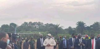 RDC : Félix Tshisekedi est arrivé à Beni ce mardi