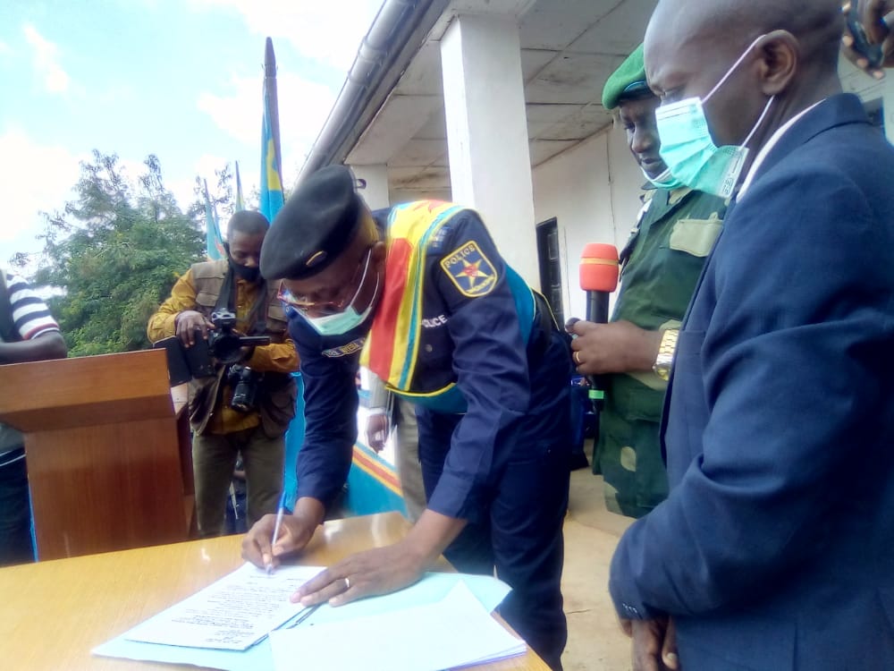État de siège au Nord-Kivu : le Maire policier de Beni a pris ses fonctions, voici le montant laissé par le maire sortant dans la caisse 1