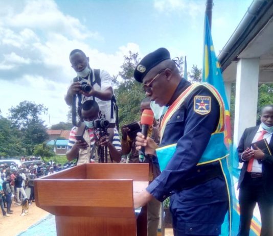 État de siège au Nord-Kivu : le Maire policier de Beni a pris ses fonctions, voici le montant laissé par le maire sortant dans la caisse