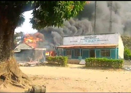 Lomami : Un feu d’origine inconnue se déclare dans un dépôt d’essence à Kabinda