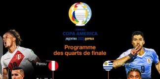 Copa America : Deux classiques parmi les quatre matchs des quarts de finale