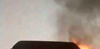 Haut-Katanga : Un bus de la compagnie Efetrans a pris feu hier à Mulinguishi.