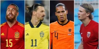 Euro 2020 : Découvrez le top 15 des grands absents