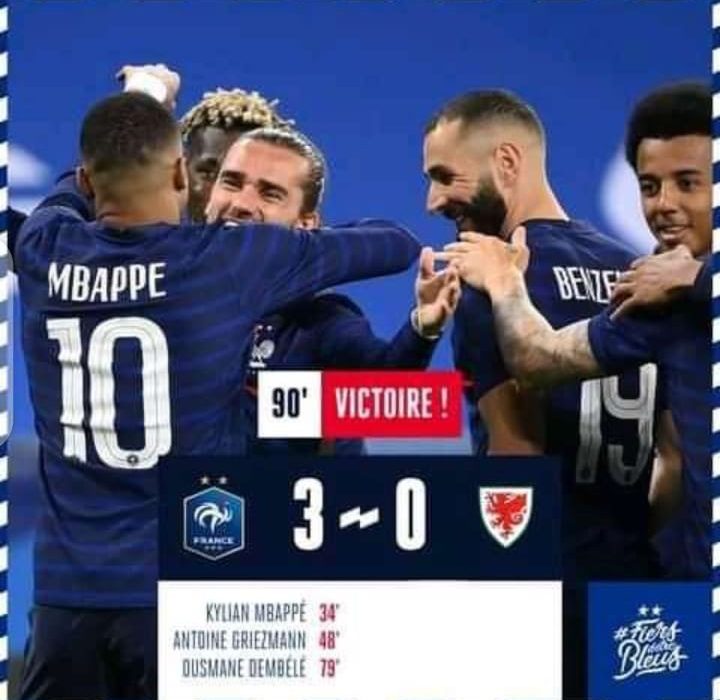 Amical : La France gagne le Pays de Galles, Benzema loupe un pénalty pour son retour 1
