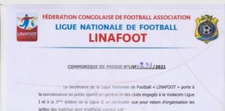 Vodacom ligue 1 : Voici la nouvelle programmation des rencontres