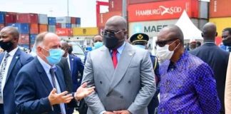 Tête-à-tête entre le président Congolais Félix Tshisekedi et son homologue Guinéen Alpha Condé !