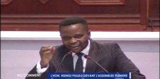 Affaire Congolité : Le député Nsingi Pululu frappe fort !