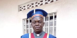 ESU-UOM: Le recteur Apollinaire Cibaka a prononcé son discours inaugural ce samedi