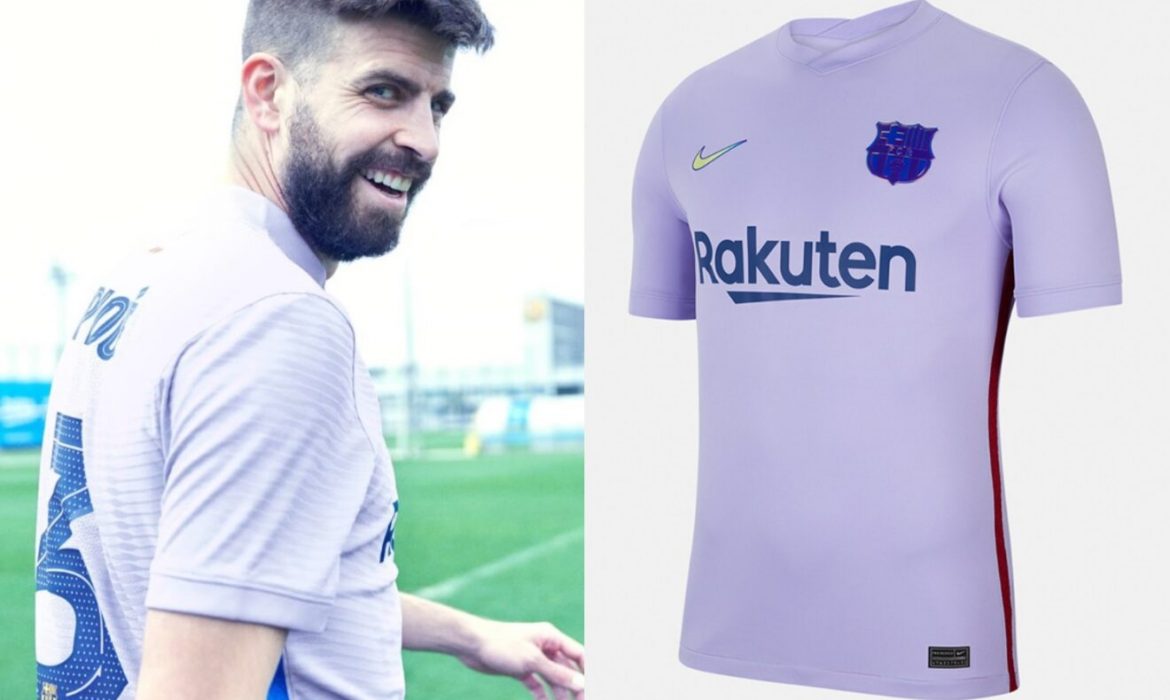 Officiel : Découvrez le nouveau maillot extérieur du FC Barcelone 1