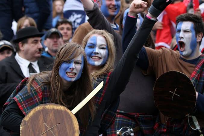 Les Écossais très heureux de la défaite des anglais en finale 1