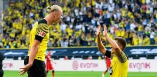 Bundesliga : Erling Haaland sort le grand jeu, le Borussia Dortmund s’impose face à Francfort