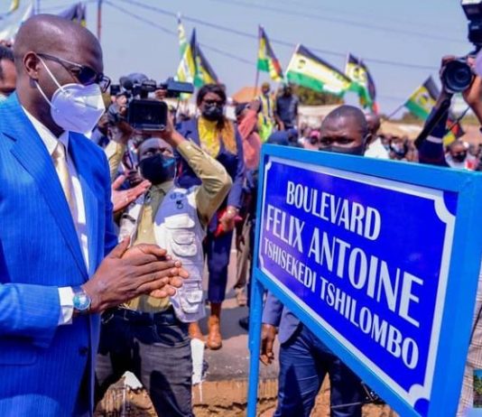 Haut-Katanga : Un boulevard porte le nom de Fatshi désormais