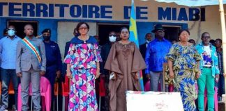 Kasaï Oriental : Le Gouverneur de province ai et l’envoyée du chef de l’Etat visitent Miabi & Tshilenge