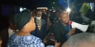 Tshikapa: Eve Bazaiba viens suivre de près la situation de l’eau de la rivière Kasaï