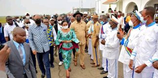 Kasaï-oriental : Nana Manwanina a clôturé son séjour à Mbujimayi
