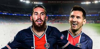 PSG : Ramos souhaite la bienvenue à Lionel Messi