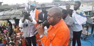 RDC : Ados Ndombasi attaque le régime Tshisekedi devant les jeunes de Lamuka !