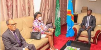 RDC : L’Union Africaine a remis 150 mille dollars, comme contribution à la population de Goma, victime de l’éruption de Nyrangongo